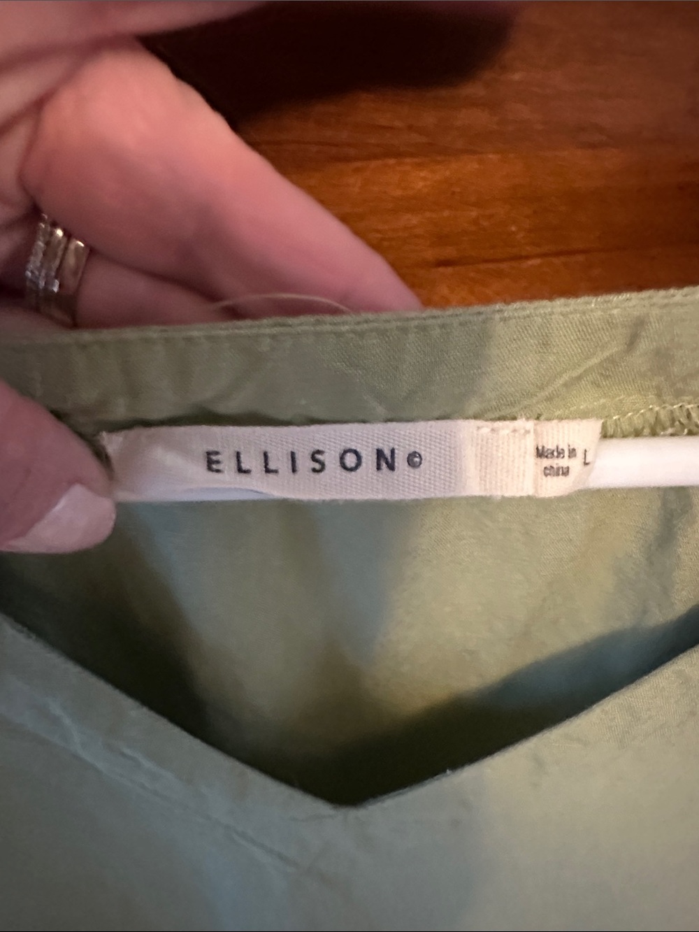 Ellison Sage Green Women’s Shoulder Bag